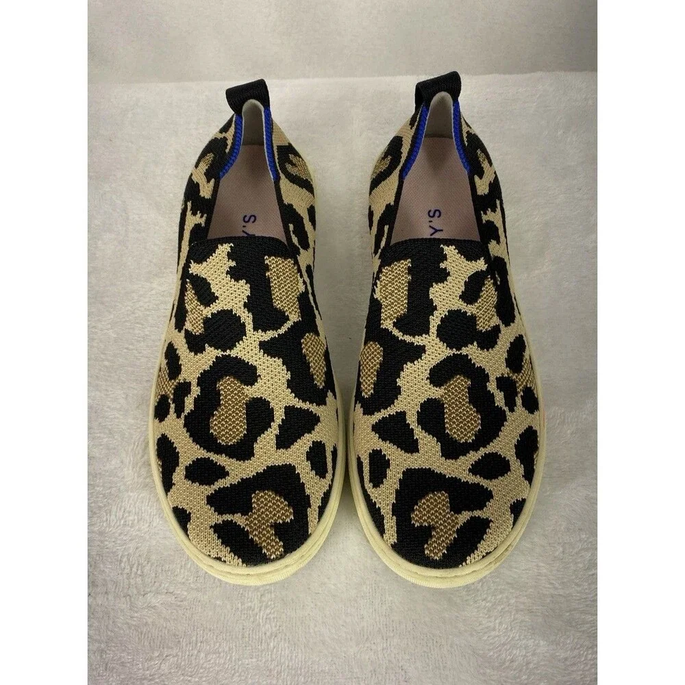 Rothy's The Kids Sneaker In Desert Cat Size 3